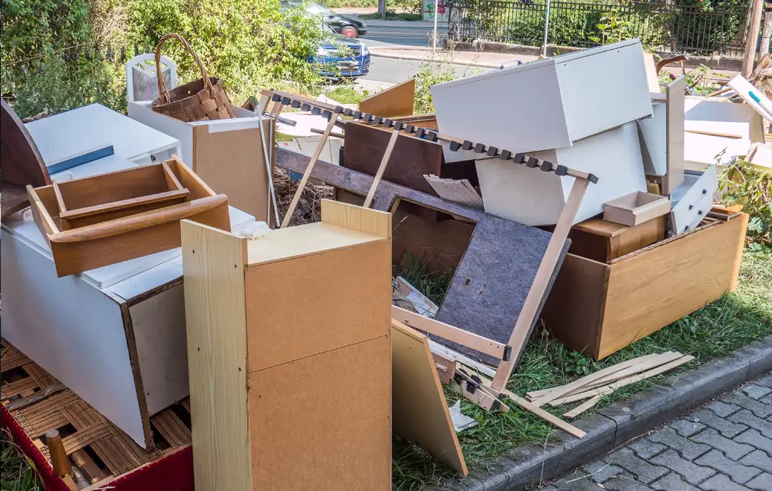 Spring cleaning junk removal in Ballard neighborhood home